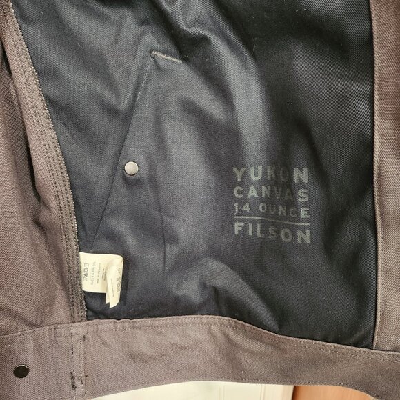 Filson Tacoma Work Jacket - Large - Dark Gray - Picture 4 of 15